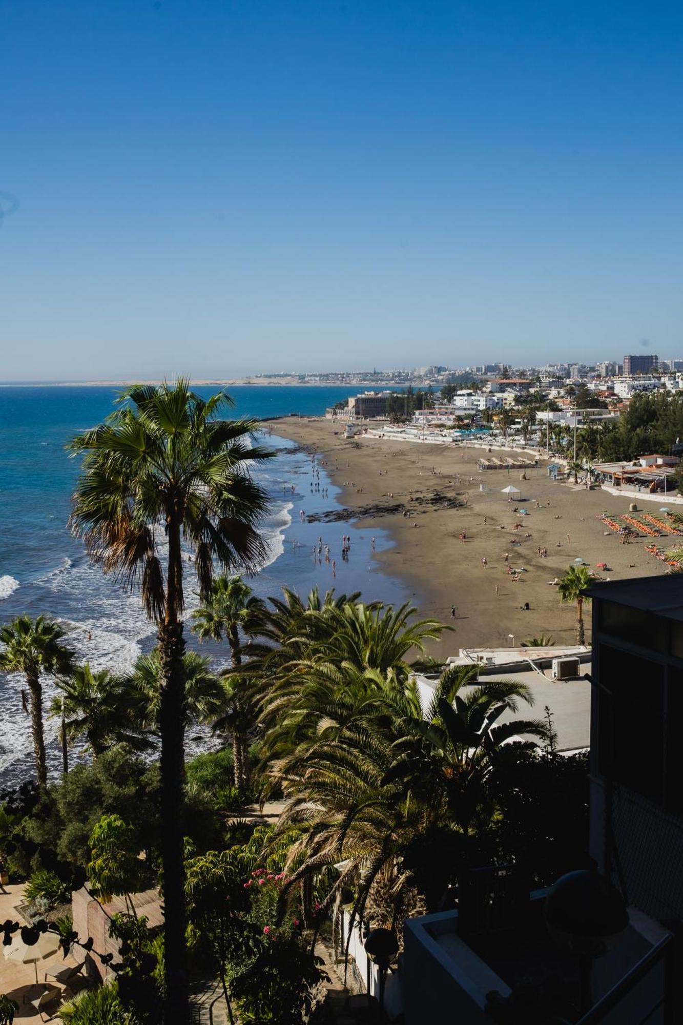 Sobre El Mar Con Vistas A Las Dunas De Maspalomas San Agustín Exterior foto